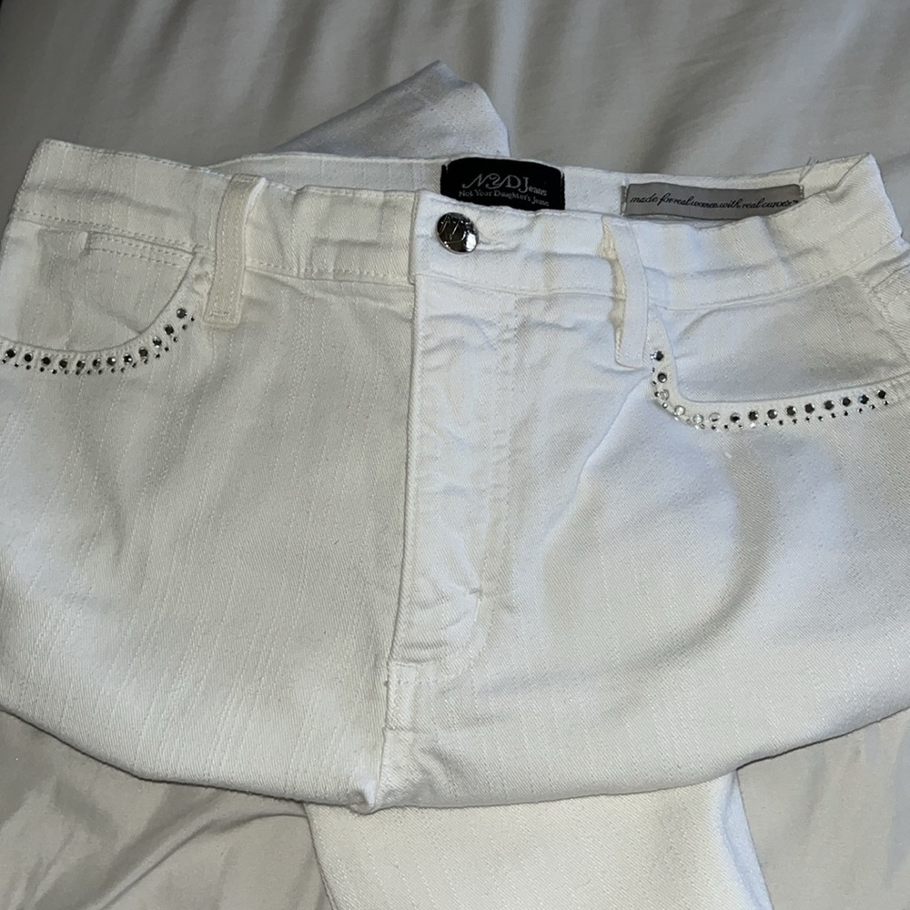 NWOT NYDJ White Denim Jeans